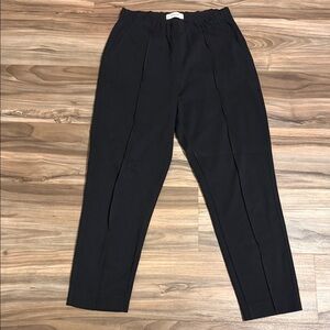Everlane Black The Dream Pant Ponte Pull-On Tapered Leg Size Women’s Sz. M Luxe